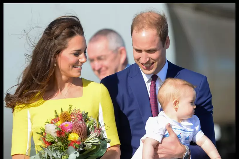 Kate, William si George3