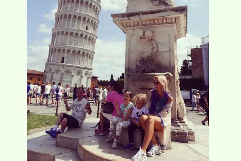 Raluca si Walter Zenga