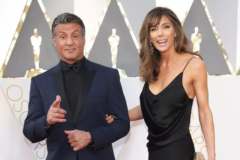 EXCLUSIVE: Sylvester Stallone and family holiday in Corsica