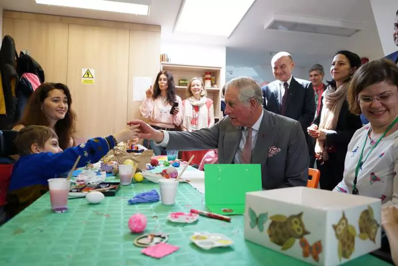 Printul Charles in Romania