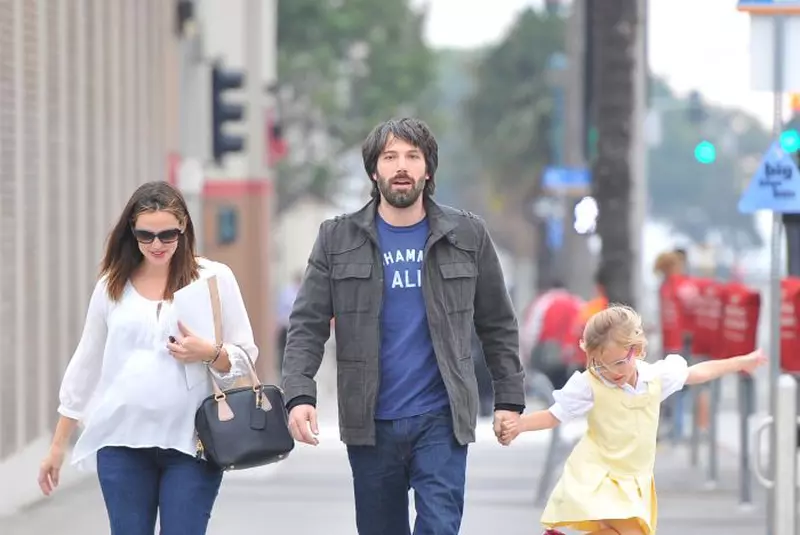 Jennifer Garner și Ben Affleck, în 2003, la o conferință de presă pentru filmul „Daredevil”, în care au jucat împreună.