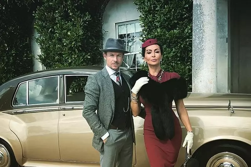 Așa o doamnă elegantă are nevoie de pază…