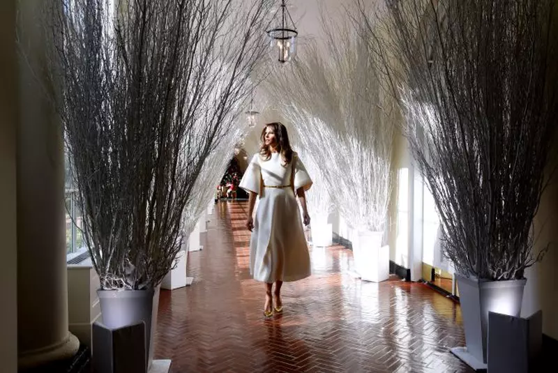 Primul Crăciun la Casa Albă al Melaniei Trump