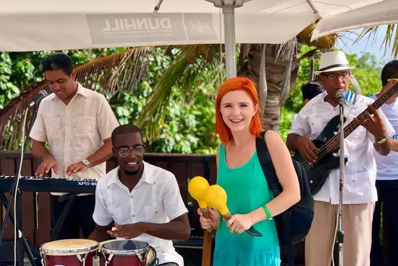 Cristina Ciobanasu si Vlad Gherman in vacanta