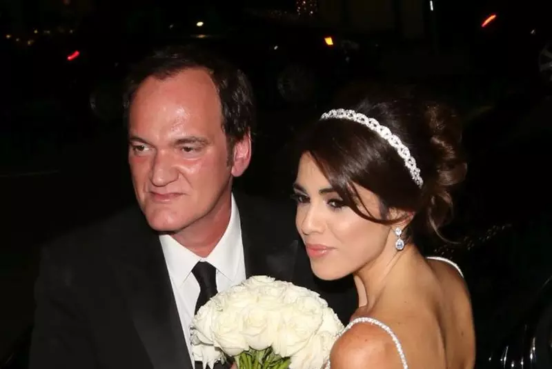 Quentin Tarantino (55) și soția lui Daniella Pick (35)