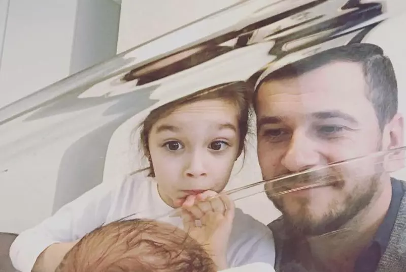 Dan Cruceru a devenit tată a doua oară