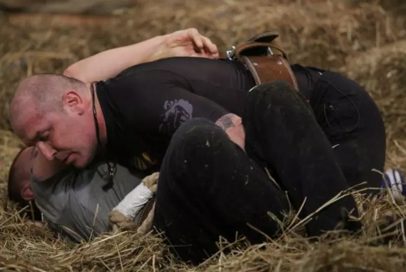 Cătălin Moroșanu, machiat de Zmărăndescu