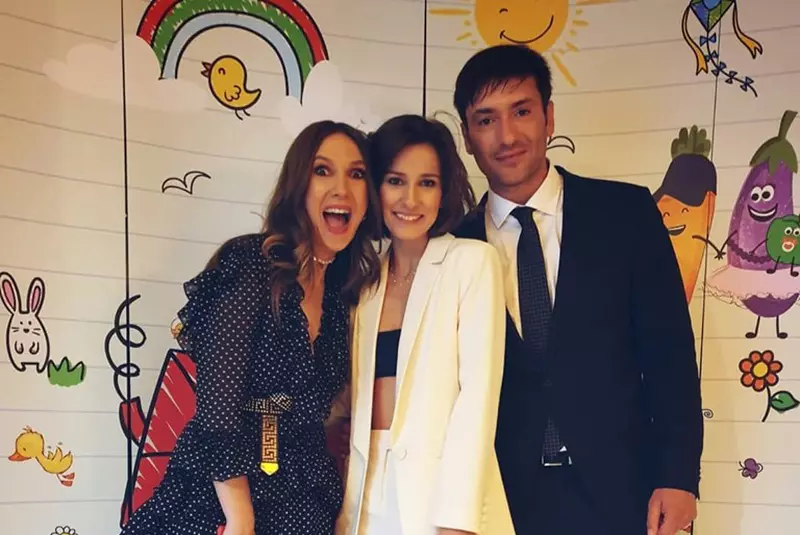 Adela Popescu și Radu Vâlcan au făcut botezul celui de-al doilea băiețel