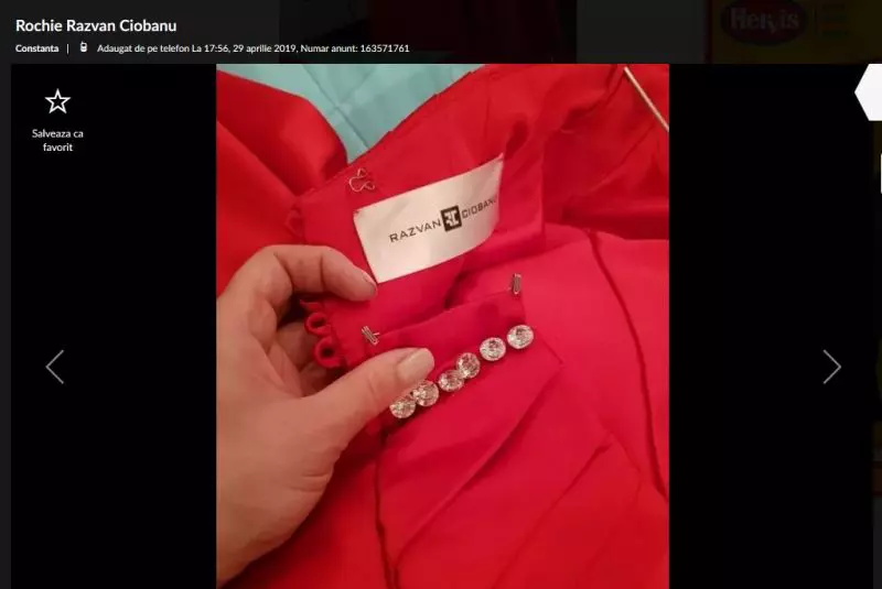 Rochii create de Răzvan Ciobanu