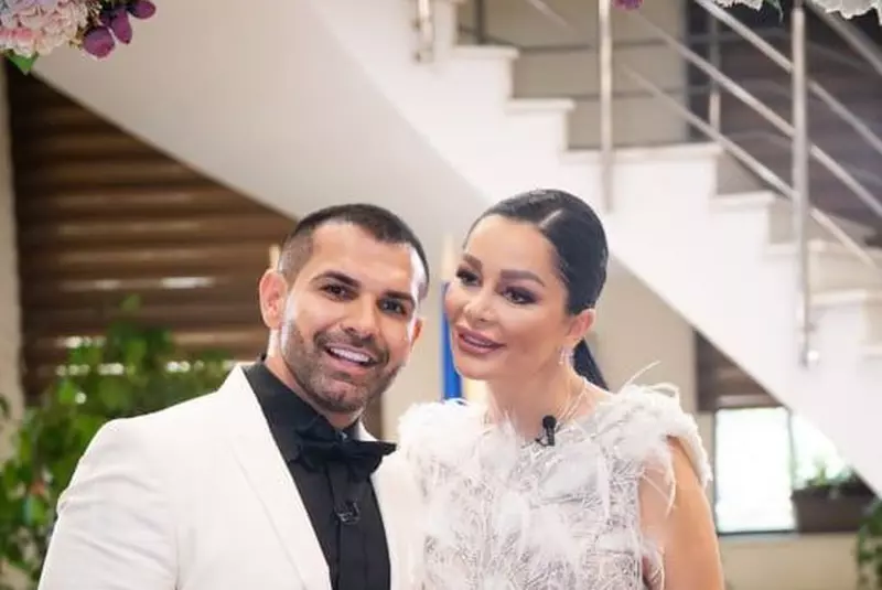 Brigitte și Florin Pastramă, imagini de la cununia civilă