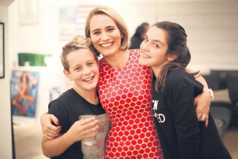 Andreea Esca si familia ei