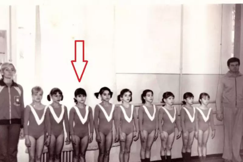 Aşa arăta Nadia Comăneci la 6 ani, când s-a apucat de gimnastică