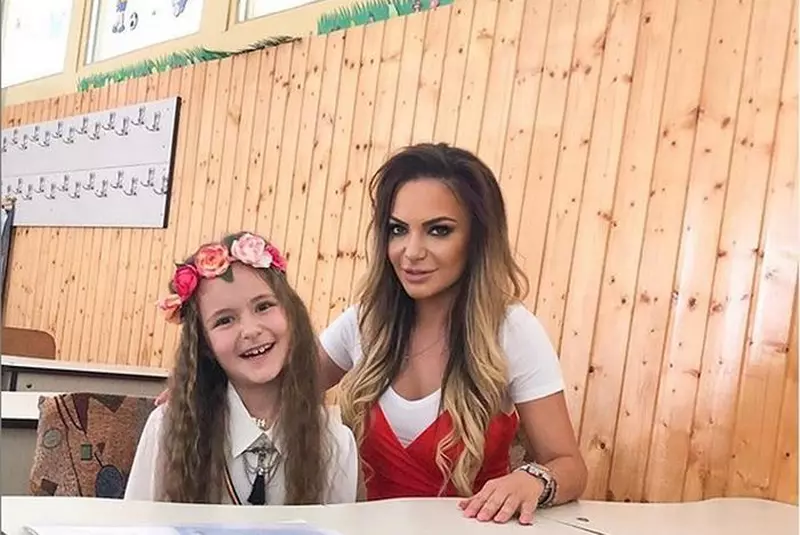 Andreea Antonescu și Traian Spak, fostul ei soț