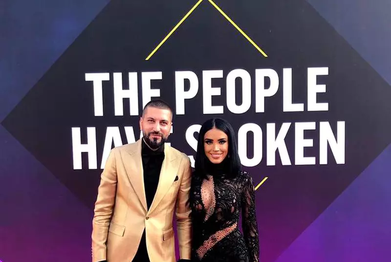 Adelina Pestrițu și soțul ei