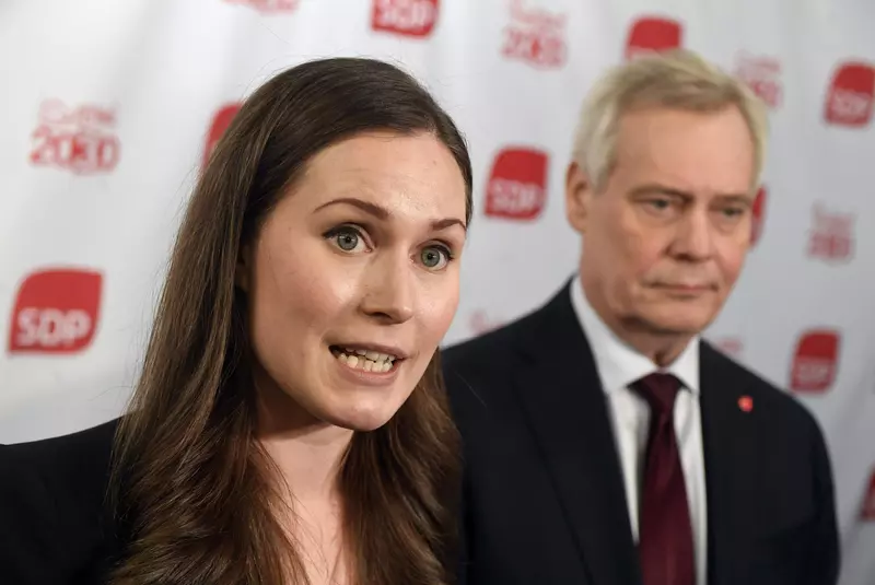 Finnish SDP Party meeting in Helsinki