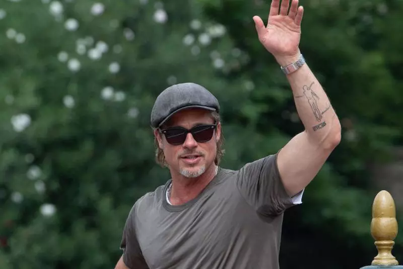 Brad Pitt la Globurile de Aur