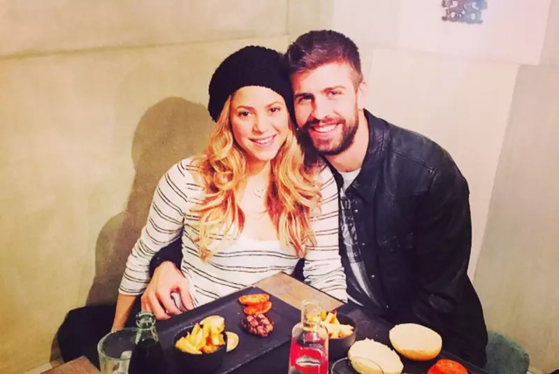 EXCLUSIVE Singer Shakira and football player Gerard Pique enjoy a day in the park with their children