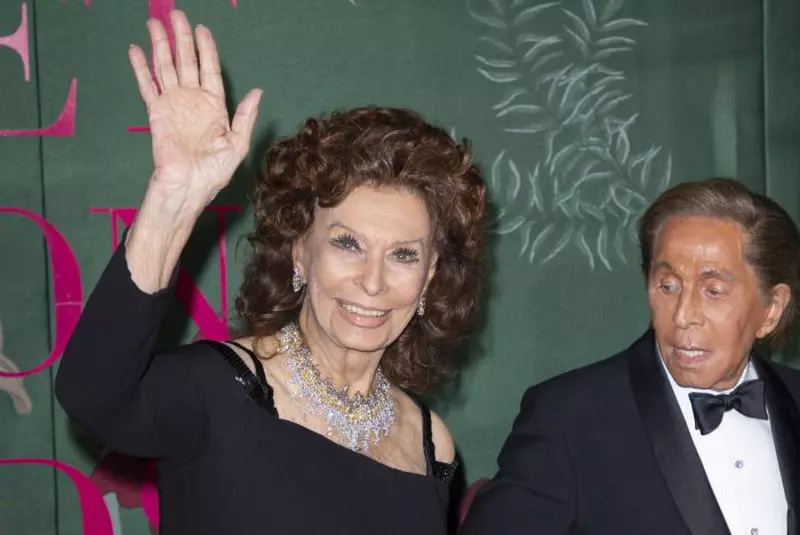 actrița Sophia Loren