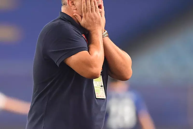 Jiang Suning new head coach Cosmin Olaroiu arrives at Nanjing