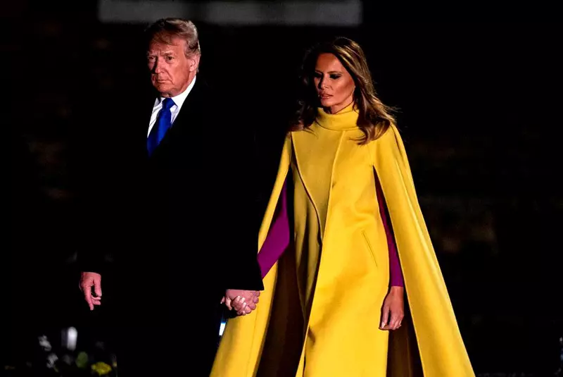 President Trump Departs For Kennedy Space Center