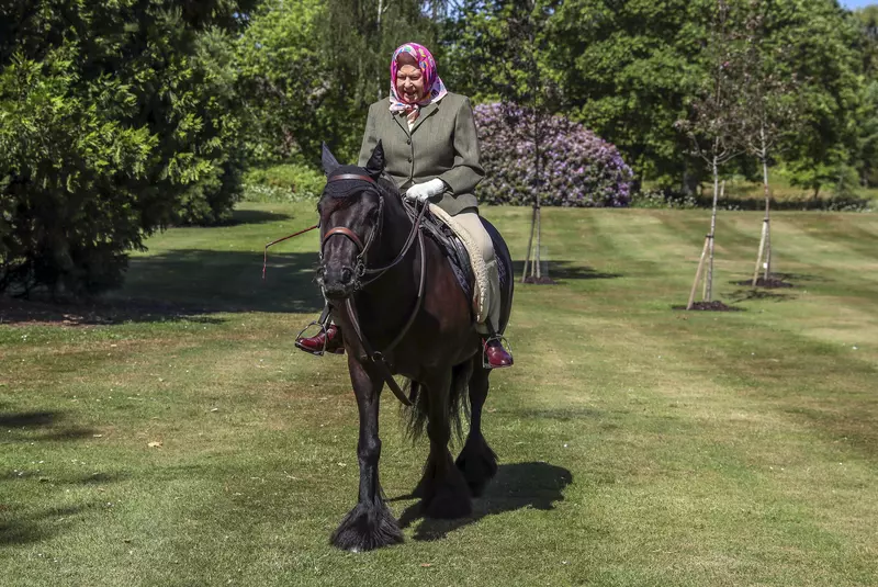 Britain’s Queen Elizabeth II – 75th anniversary of VE Day