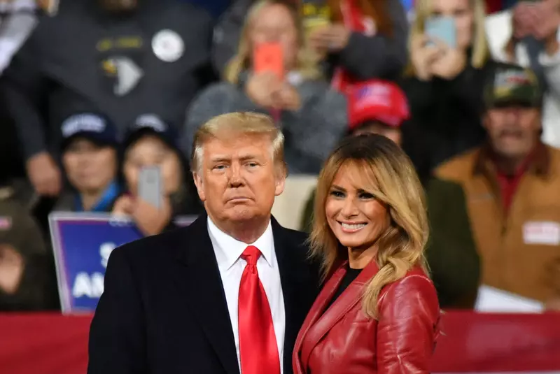 Melania și Donald Trump