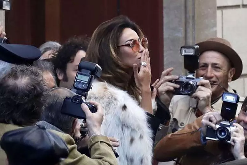 Madalina-Ghenea-la-filmarile-House-of-Gucci