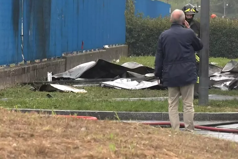 Small Plane Crashed In Milan: at the helm of the aircraft a wealthy Romanian businessman