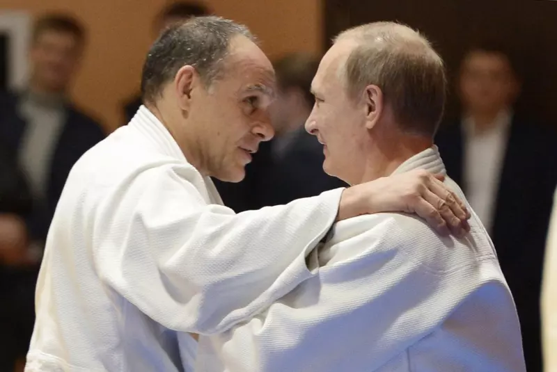 *EXCLUSIVE* he President of Russian Federation Vladimir Putin visits the Italian Premier Giuseppe Conte in Rome