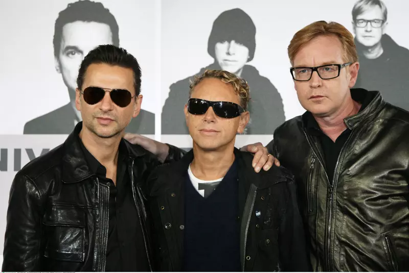 Depeche Mode stellen ihre Tour bei einer PK in Berlin vor