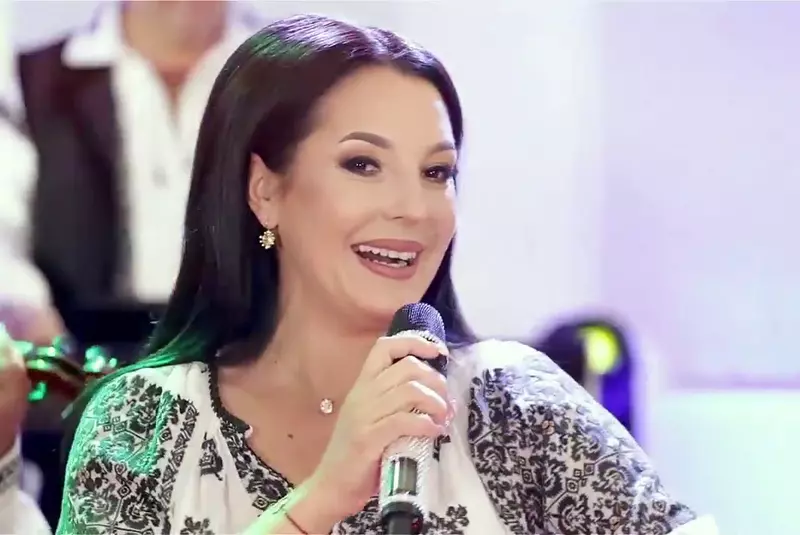 Angela Rusu in lacrimi