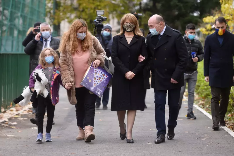 BUCURESTI – ALEGERI PARLAMENTARE 2020 – VOT – TRAIAN BASESCU