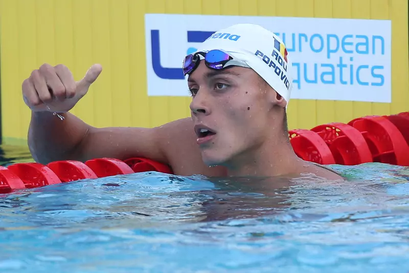 Swimming European Acquatics Championships – Swimming (day5), Stadio del Nuoto, Rome, Italy – 15 Aug 2022