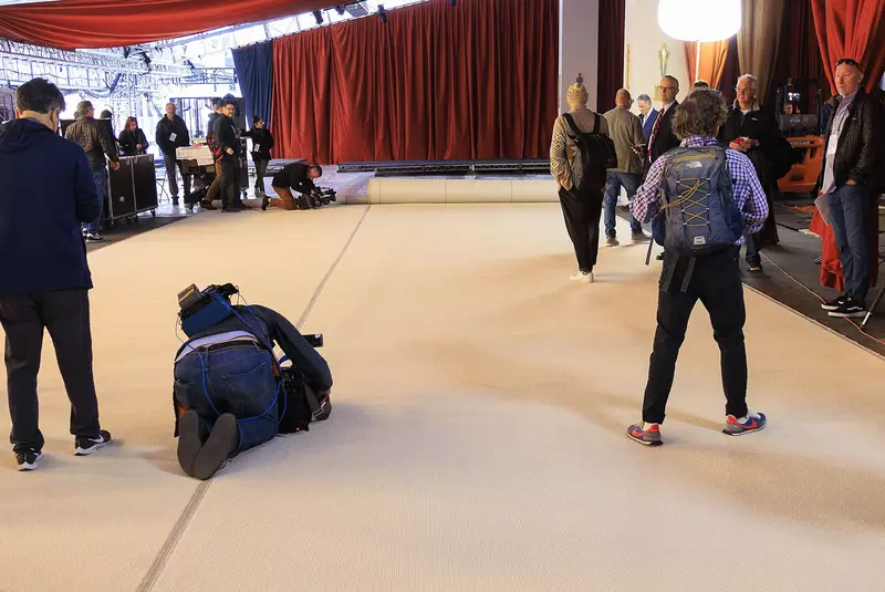 Oscars 2023 preparations in Los Angeles