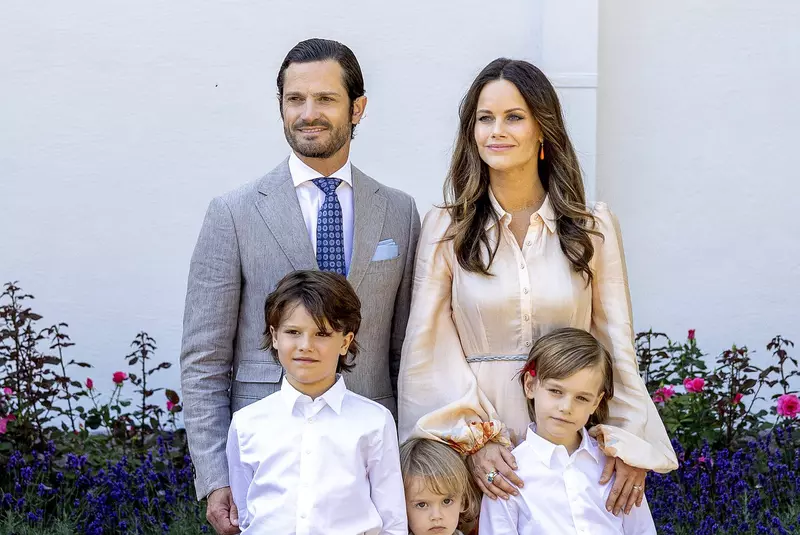 Geiranger 20240831. Swedish Prince Carl Philip and Princess Sofia of Sweden on their way into Hotel Union on Vinjevollen in Geiranger after the wedding of Princess Mrtha Louise and Durek Verrett on Saturday.
Photo: Cornelius Poppe / NTB