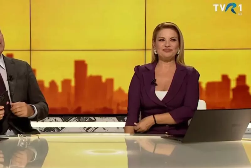 Eugen Rusu și Alina Stancu Gafă TVR 1