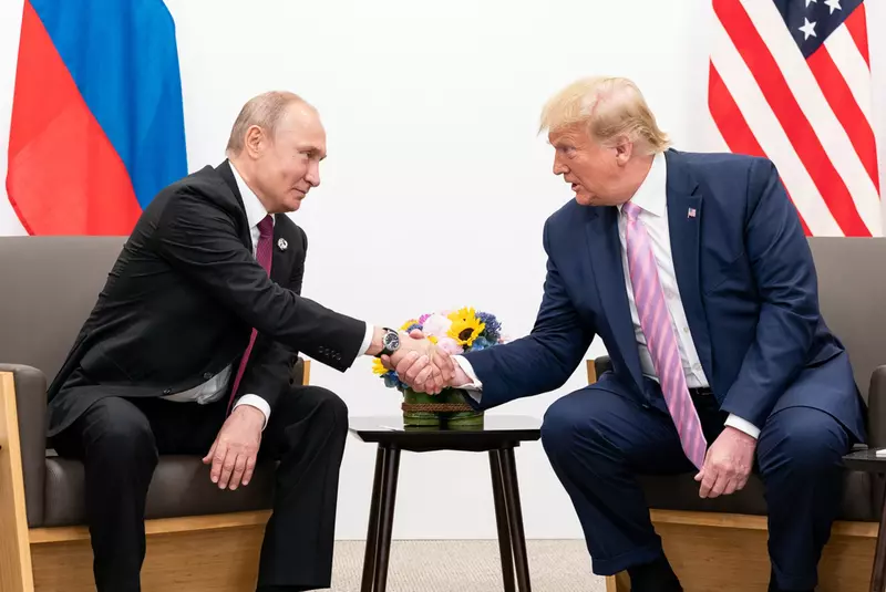 Russian President Putin and US President Trump