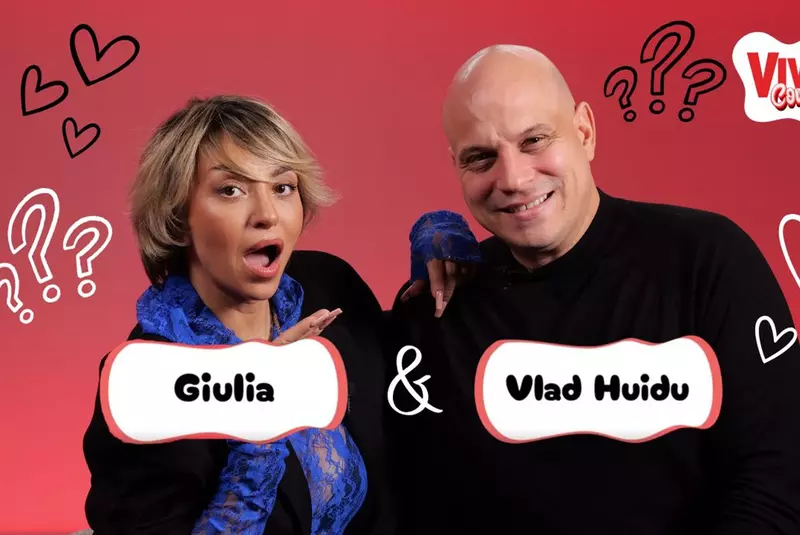 Giulia Anghelescu și Vlad Huidu copii