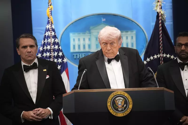 APTOPIX Trump Correspondents
