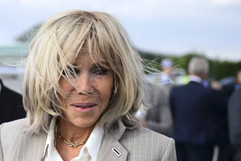 Brigitte Macron arrives in Ankara for 36th NATO Summit