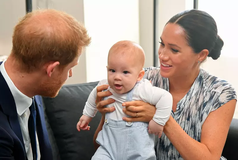 Meghan Markle,Prințul Harry și fiul lor Archie