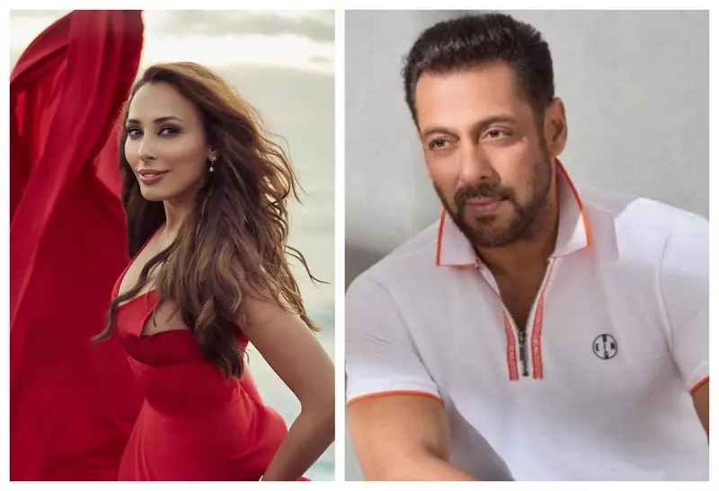 Iulia Vantur si Salman Khan
