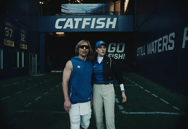 GLEN POWELL, PERRY MATTFELD