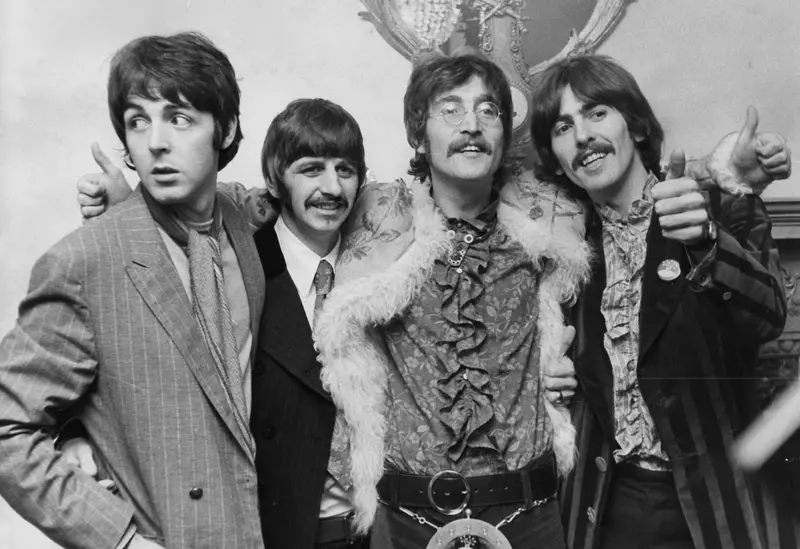 English Rock Band The Beatles 1960 – 1970