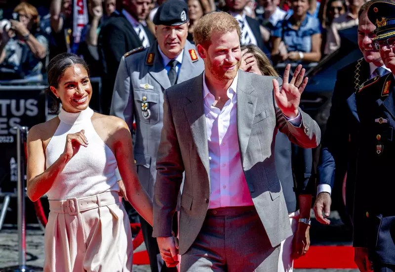 Prince Harry And Meghan In Dusseldorf