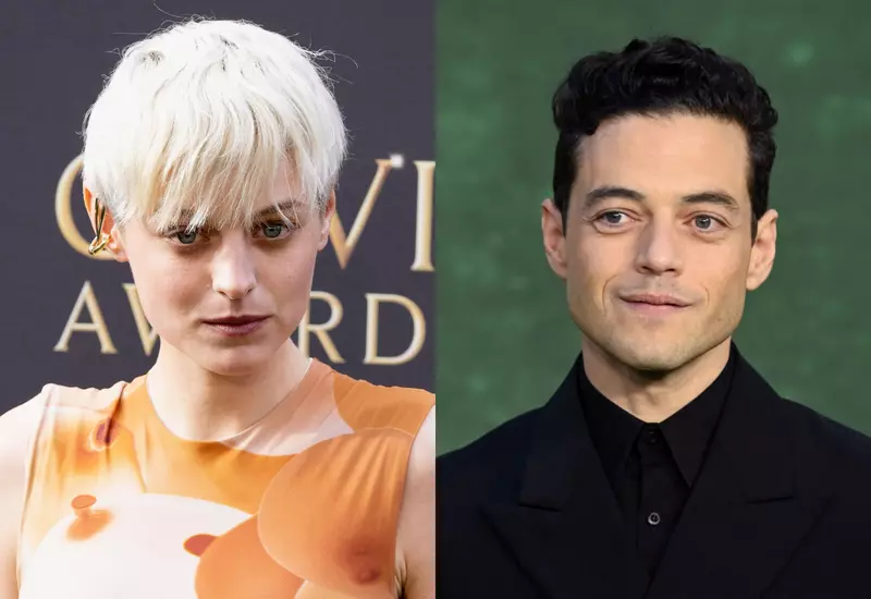 Rami Malek și Emma Corrin formează un cuplu