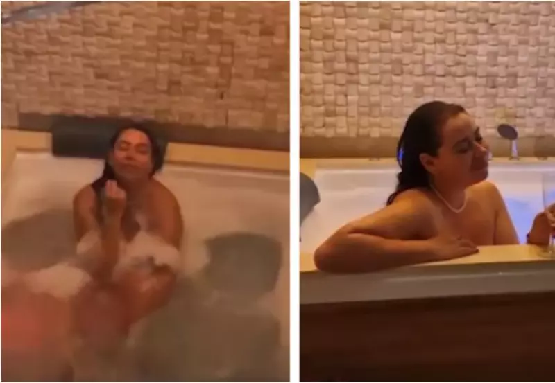 Oana Roman goală în jacuzzi (1)