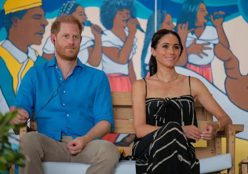Prince Harry and Meghan four day visit to Colombia, Bogota, Colombia, day 2 - 16 Aug 2024