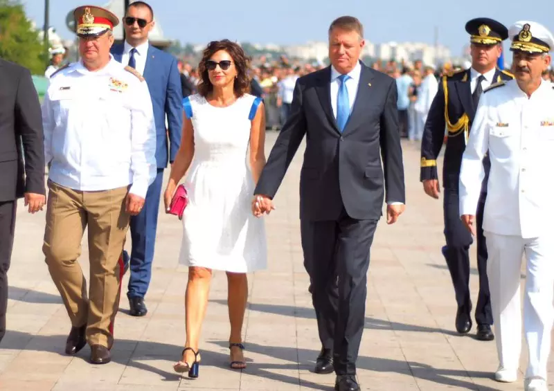 Carmen si Klaus Iohannis la parada de Ziua Marinei 2019 2