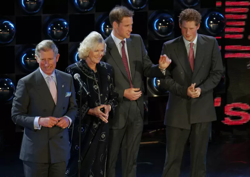 Camilla si regele Charles, printul William si printul Harry Sursa foto: Getty Images